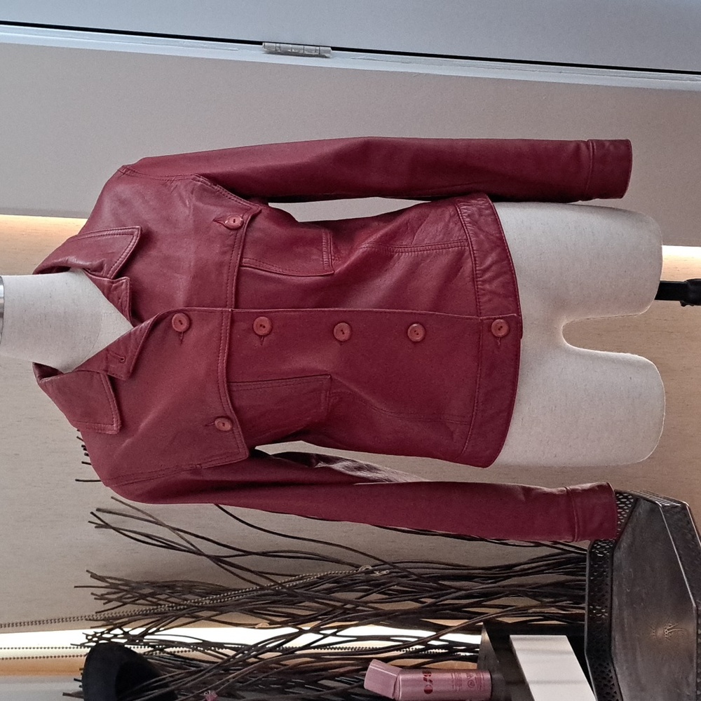 Vintage Red Leather Jacket of your Dreams!